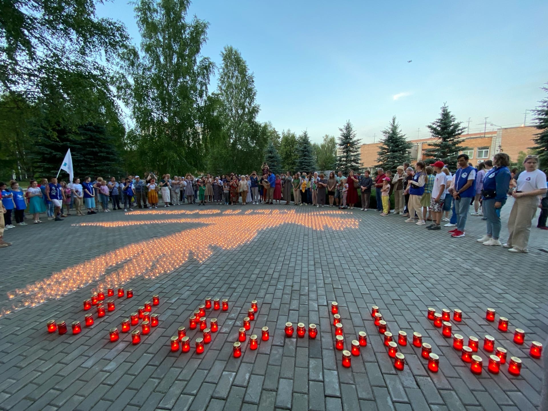 Международная акция огненные картины войны