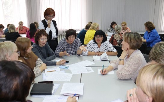 В НИПКиПРО состоялась проектировочная сессия для руководителей ММО по 30 направлениям деятельности